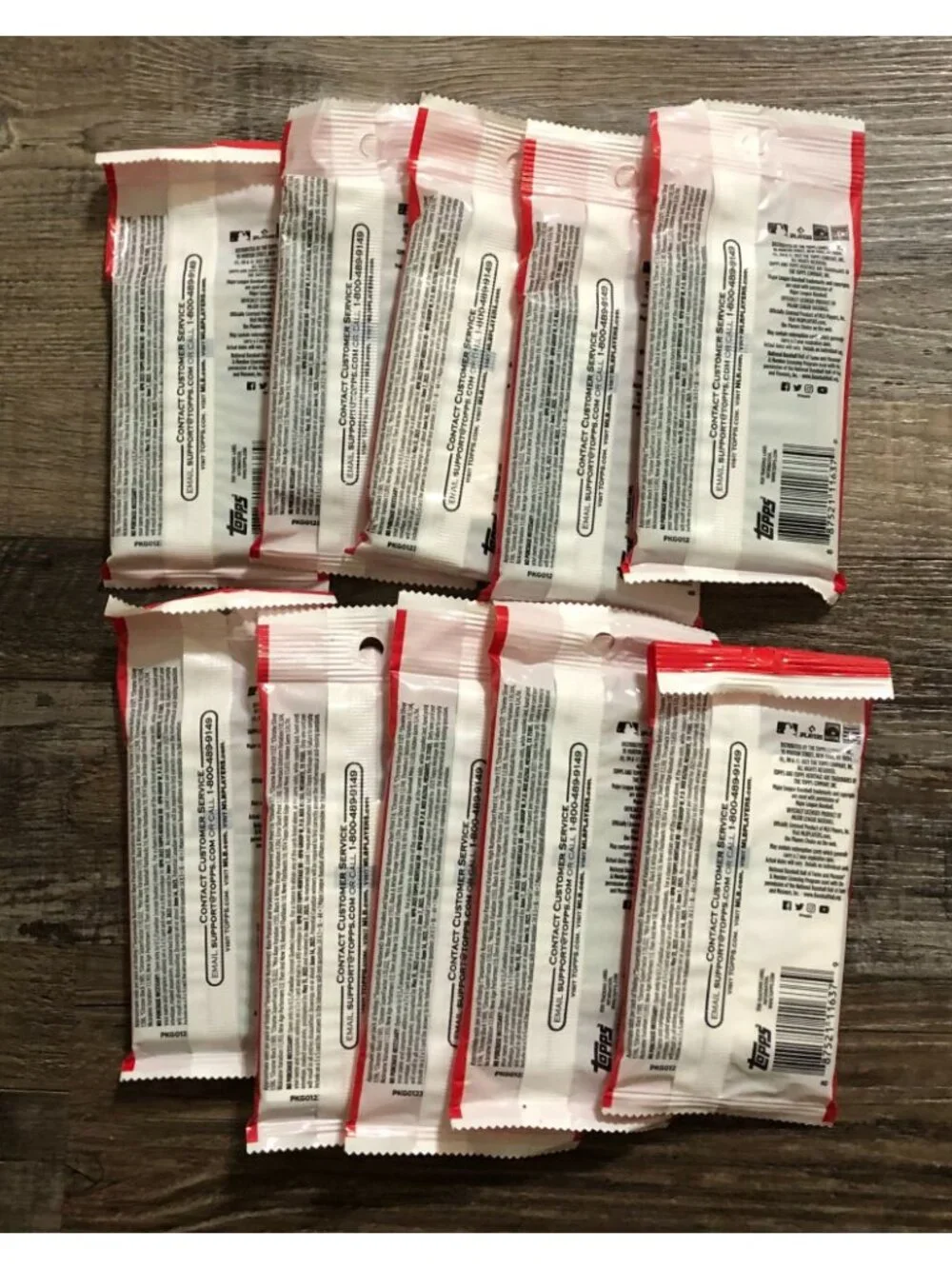 2023 Topps Heritage Value Pack LOT of 10 Sealed 15 Cards Per Pack